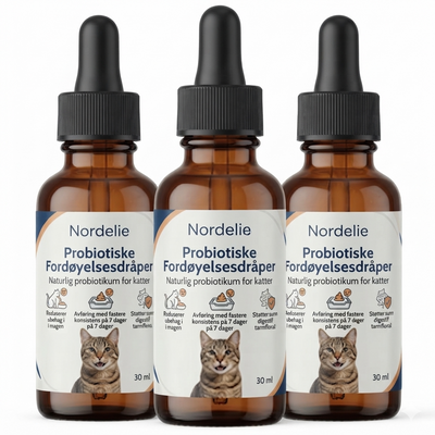 Nordelie™ Pels & Hud Komfortdråper for Katt